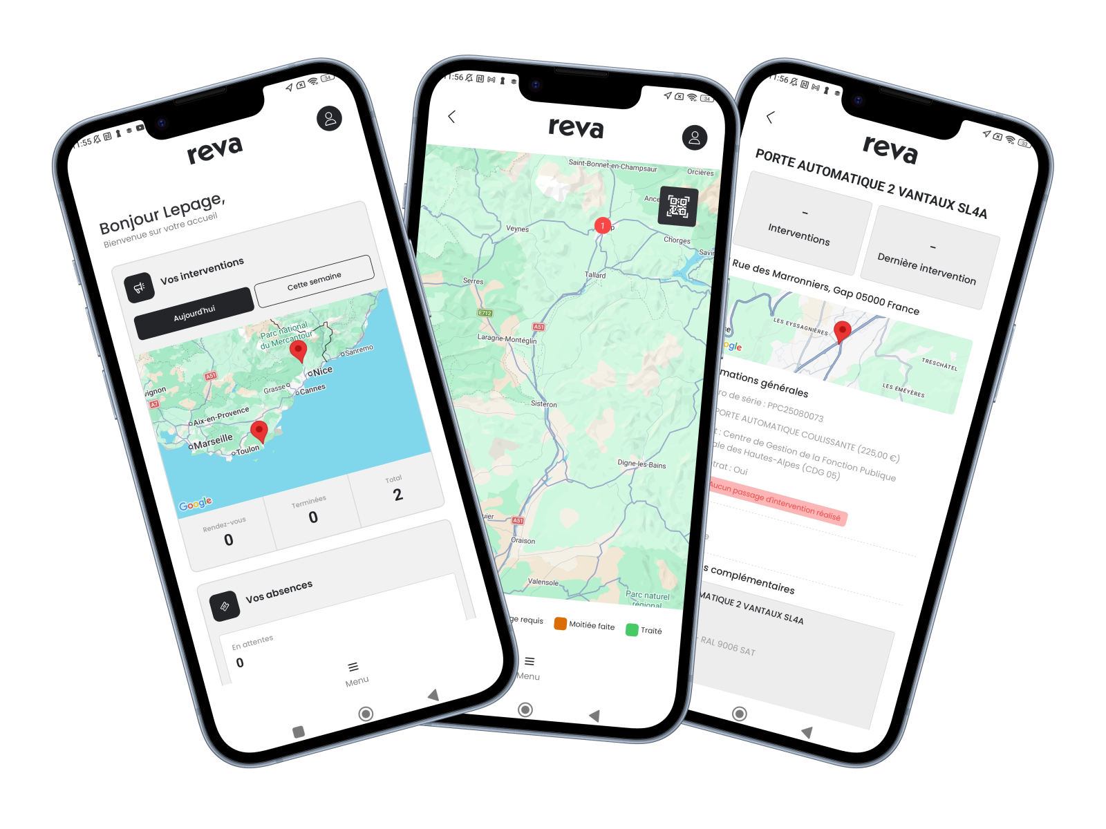 Mobile application illustration