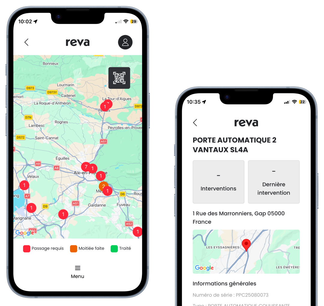 Illustration Suivi des équipements sur mobile